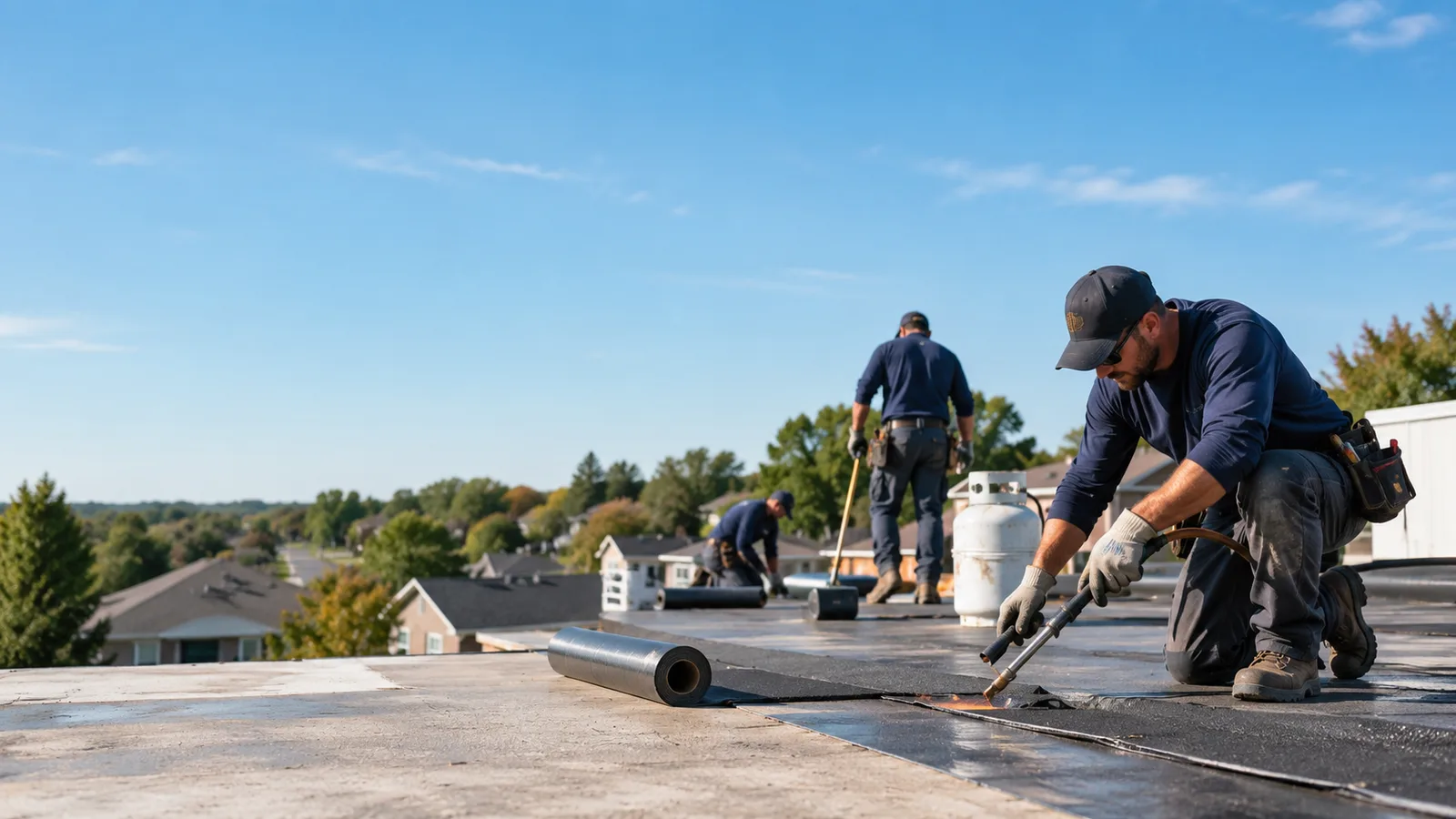 Flat Roof Leak Repair providers in Gillespie, IL